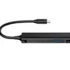 Conceptronic HUBBIES12B Hub USB 3.0 USB-C/USB-A Alumínio 12 portas