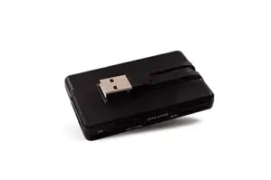 CoolBox Leitor de Cartões SD MMC Micro SD com 3 Portas USB2.0