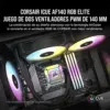 Corsair ventoinha para PC 140mm RGB Preto