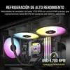 Corsair ventoinha para PC 140mm RGB preto iCUE AF140 RGB Elite