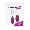 Coverme Ovo Controle Remoto Lila com 12 Modos de Vibração