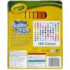 Crayola Canetas de Feltro Super Tips 100 cores