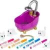 Crayola Washimals Brinquedo de Desenho e Artes Banheira com 4 Animais Estimação