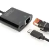 Digitus Adaptador USB-C para RJ-45 Gigabit Ethernet