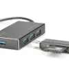 Digitus DA-70240-1 Hub USB 3.0 4 portas