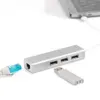 Digitus DA-70255 Hub USB-C 3 Portas Gigabit Ethernet