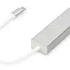 Digitus DA-70255 Hub USB-C 3 Portas Gigabit Ethernet