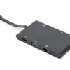 Digitus DA-70865 Docking Station USB Type-C Compatibilidade Preto