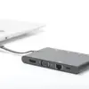 Digitus DA-70865 Docking Station USB Type-C Compatibilidade Preto