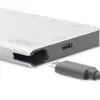 Digitus DA-70867 Hub USB com HDMI, USB 3.0, USB-C e Leitor de Cartão 6 portas