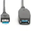 Digitus DA-73106 Extensão USB 3.0 15m Compatível com USB 2.0