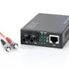 Digitus DN-82110-1 Media Converter Multimode ST/RJ45 Fiber Optic Connectivity