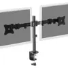 Digitus Suporte Duplo Inclinável 15-27″ Preto