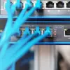 Digitus Switch Industrial Gigabit 5 Portas Preto e Azul