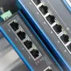 Digitus Switch Industrial Gigabit 5 Portas Preto e Azul