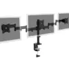 Digitus DA-90362 Suporte Triplo para Monitor Preto