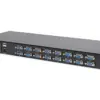 Digitus Modularized Console 19 polegadas TFT KVM 16 portas VGA USB compatível com interruptores KVM