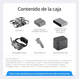 DJI Avata 4K Fly More Combo Três Baterias Imersivo, Fácil de Controlar, Resistente