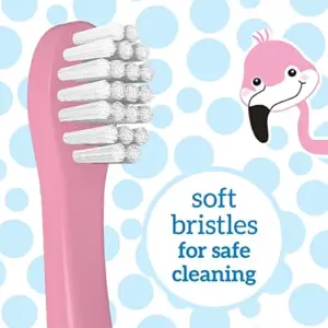 Dr. Browns Escova de Dentes Flamingo 1-4 anos BPA
