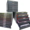 Durable Sistema de Armazenamento com 10 Gavetas Coloridas