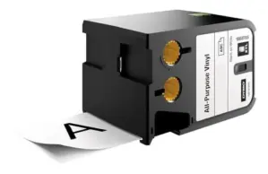 Dymo XTL 300 Fita Vinyl Preto Longa