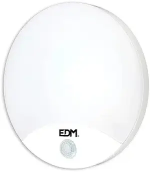EDM Aplique Redondo Exterior LED 15W 1250 Lumens 6400K