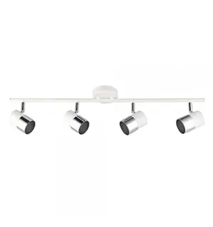 EDM Focos LED 4Focos Branco Iluminação Exterior