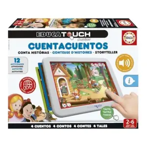 Educa Conta Histórias Era uma Vez Junior Brinquedo Educativo para Crianças a partir de 24 meses