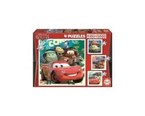Educa Puzzle Progressivo 3+ Peças Cars