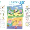 Educa Superpack 4 em 1 Porquinha Peppa 36 meses a 4 anos Jogos Educativos Tema Peppa Pig