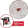 Einhell HERCCO 2.2 Joules Martelo Giratório Sem Fio