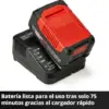 Einhell Kit Power X Change 18V Starter 4 Ah Bateria compatível com TWIN-PACK