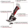 Einhell Serra Circular Mini TE-CS 18/89 Li Preto