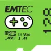 Emtec 128GB microSDXC Cartão Memória Gaming UHS-I U3 V30 A1
