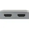 Equip 133464 Adaptador USB Type C 0,15 m 2 x HDMI
