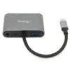 Equip Adaptador USB-C 5 em 1 HDMI VGA HD15 USB PD 100W