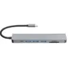 Equip Hub USB 3.2 Gen 1 Type-C Prateado 1 porta