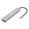 Equip Hub USB 3.2 Gen 1 Type-C Prateado 1 porta