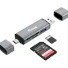 Equip Leitor de Cartões USB 3.0 OTG SD/MicroSD USB-C