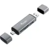 Equip Leitor de Cartões USB 3.0 OTG SD/MicroSD USB-C