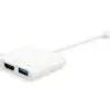 Equip Adaptador USB-C a HDMI USB 3.0 USB-C Branco