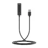 Equip Cabo e Adaptador USB 3,5mm, 4 pinos