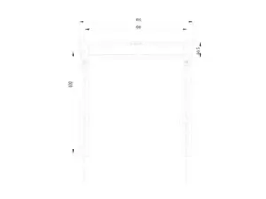 Equip Suporte Chão LCD 32-55″ Preto