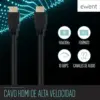 Ewent EW-130114-050-N-P 5m HDMI A macho para A macho