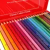 Faber-Castell Lápis de Cor Caixa Metálica 24 un. Hexagonal