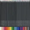 Faber-Castell Lápis de Cor Preto Edition 24 Cores