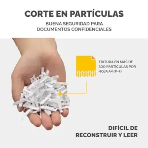 Fellowes LX50 Destruidora de Papel Partículas Até 9 Folhas