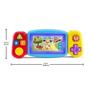 Fisher-Price Joga e Aprende Brinquedo Interativo com Sons e Luzes para Bebês 9M a 3 Anos