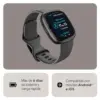Fitbit Sense 2 Grafite Grafite Monitoramento Saúde