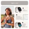Fitbit Sense 2 Platinum Saúde e Fitness Branco S